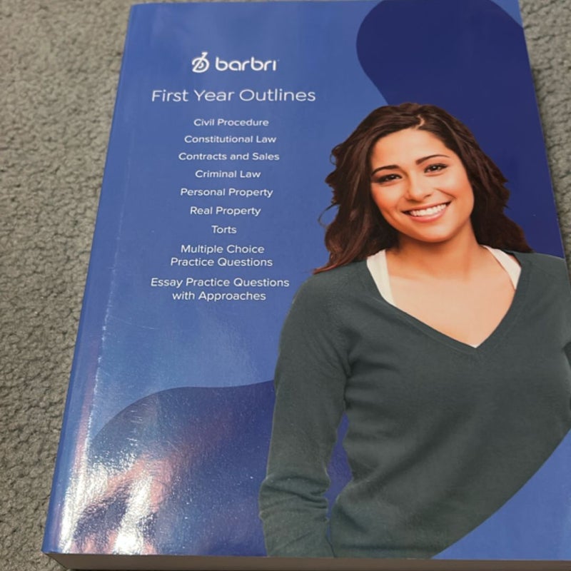 Barbri First Year Outlines 