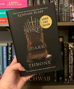 One Dark Throne *SIGNED*