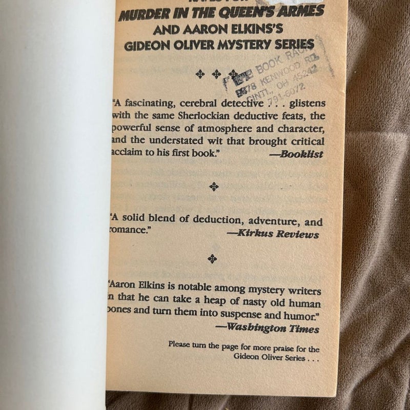 Murder in the Queen's Armes  1755