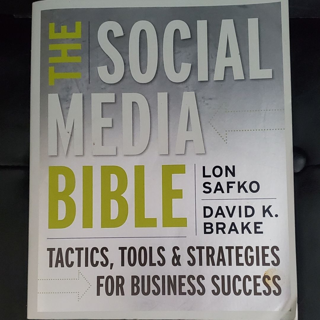 Safko;　Paperback　The　Social　Media　Bible　Brake,　by　Lon　David　Pangobooks