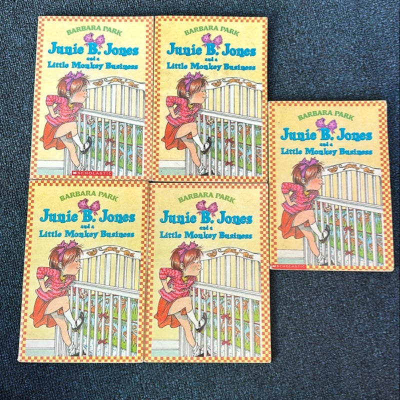 Junie B. Jones and a Little Monkey Business - Book #2 - 5 Book Bundle!