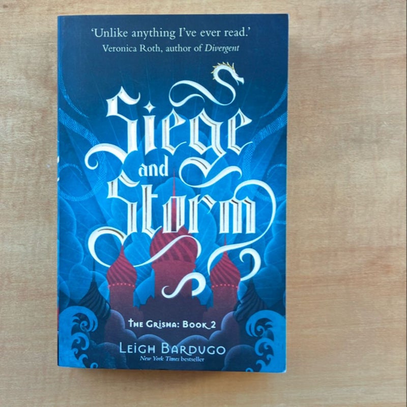 Siege and Storm the Grisha #2 (out of print cover)