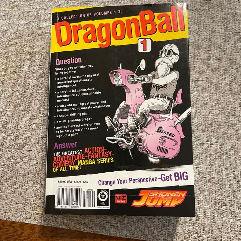 Dragon Ball Z Vizbig Edition 1 Three In One A Collection of Volumes 1-3  Akira Toriyama Shonen Jump Viz Media Manga Book