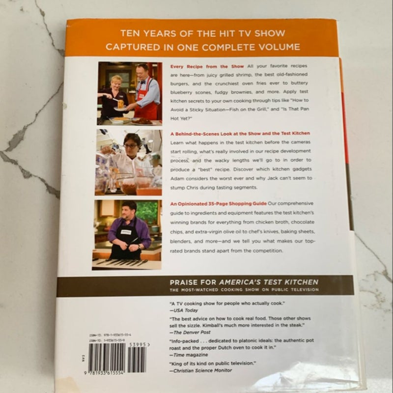 The Complete America's Test Kitchen TV Show Cookbook