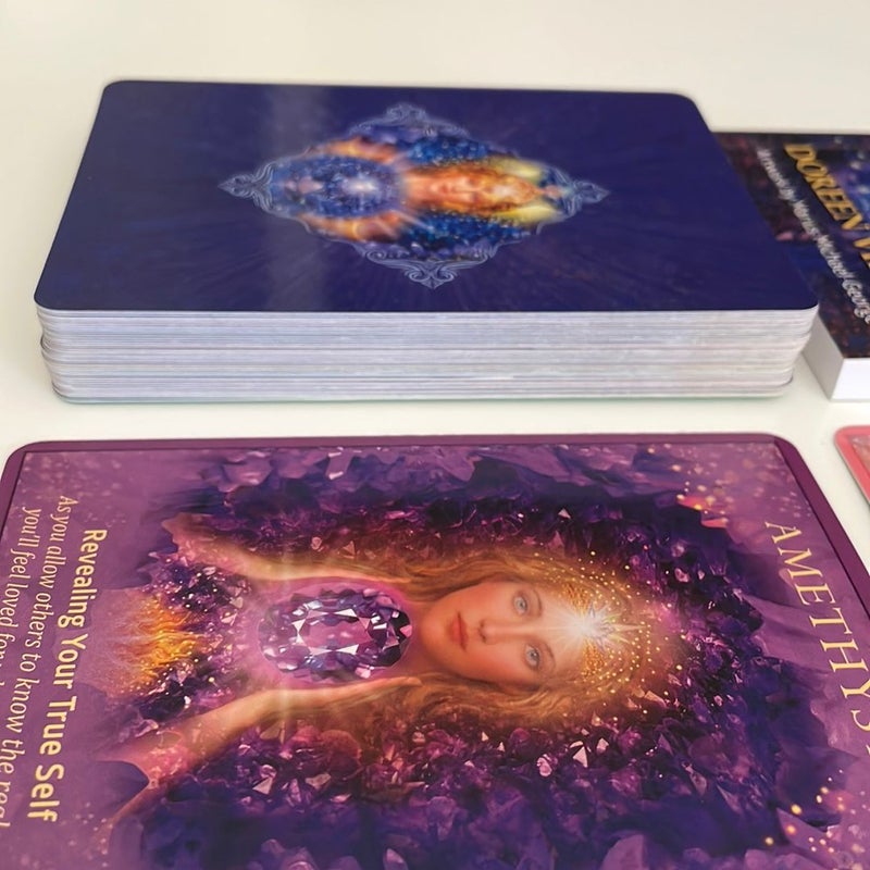 Crystal Angels Oracle Cards and Guidebook