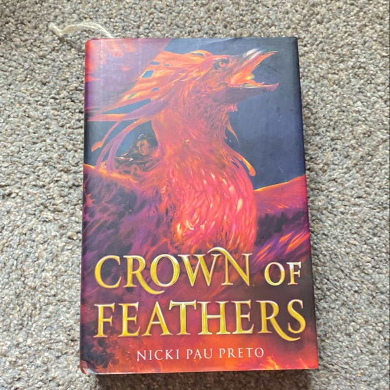 Crown of Feathers - signed owl crate 