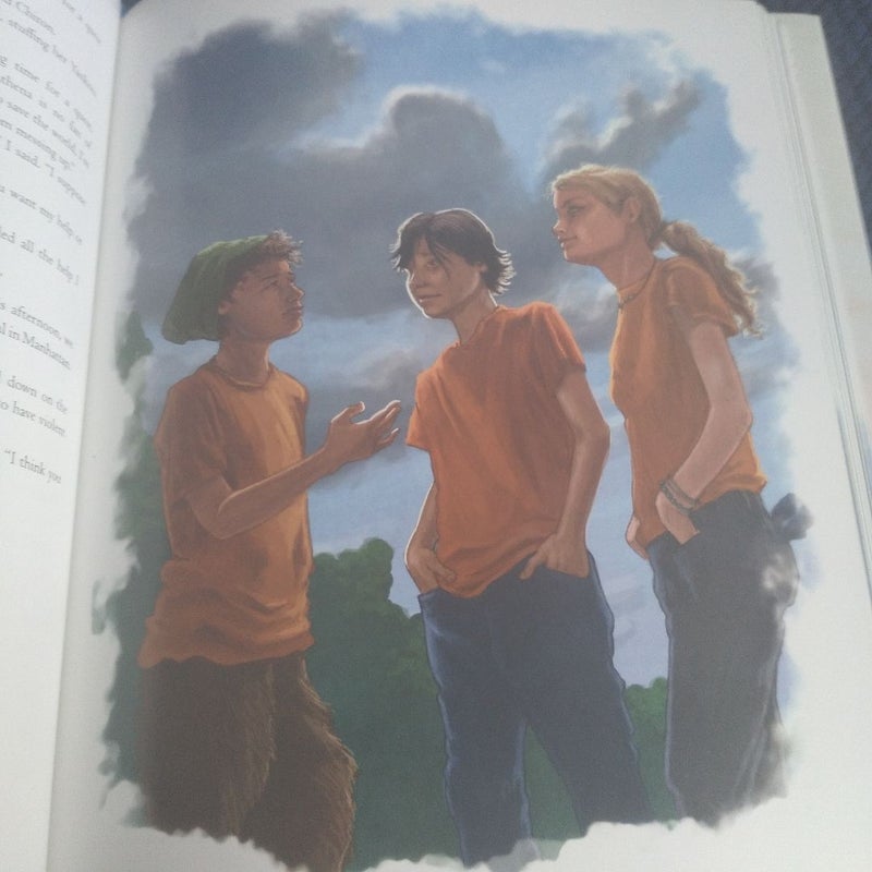 Percy Jackson and the Olympians the Lightning Thief Illustrated Edition