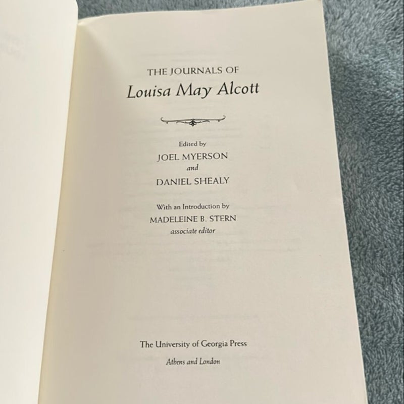 The Journals of Louisa M. Alcott