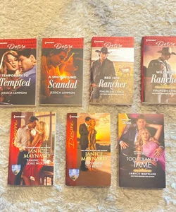 Harlequin Desire Books (Lot of 7)