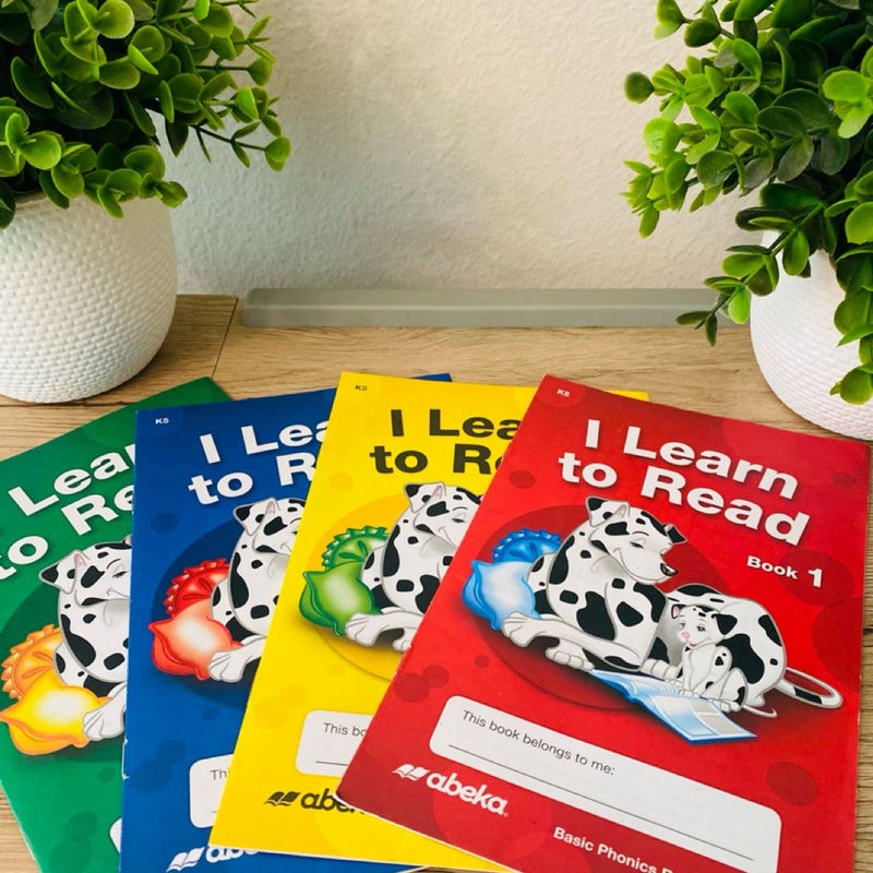 Abeka K5 I Learn to Read, I Do Read, and I Can Read Well 