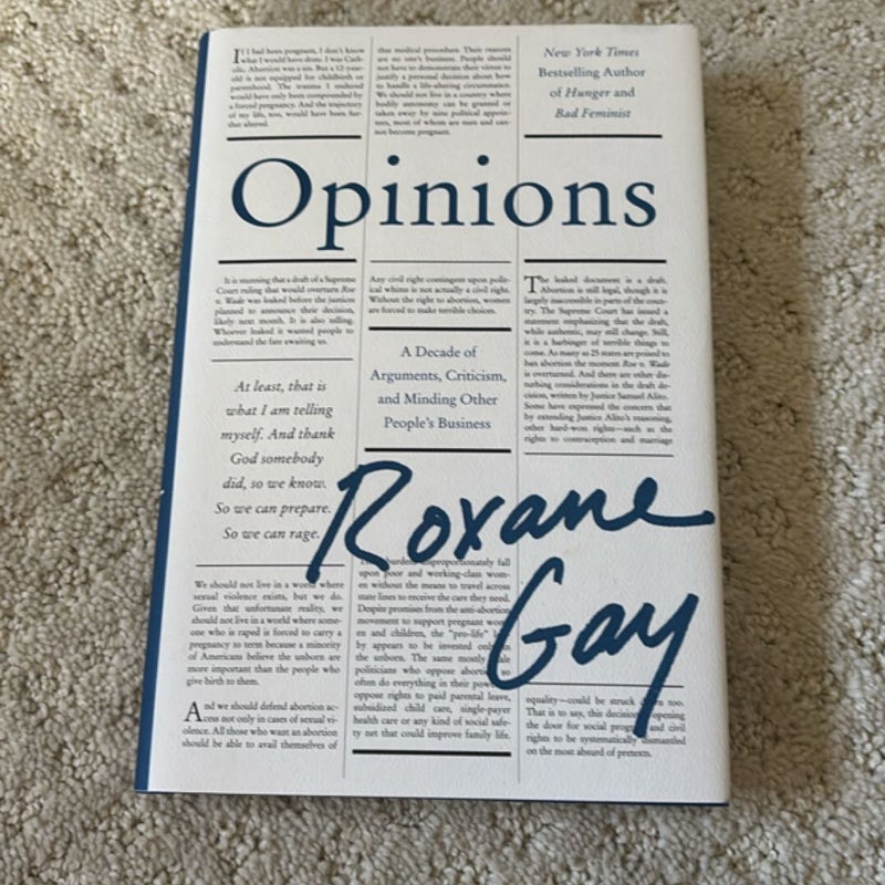 Opinions