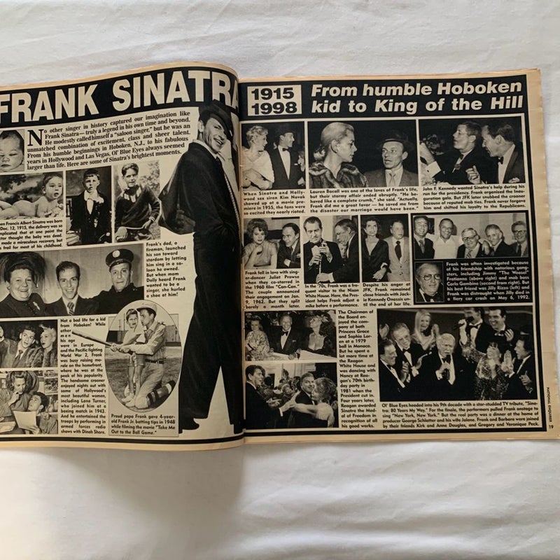 The New National Enquirer Vintage Frank Sinatra “His Final Hours”June 2, 1998