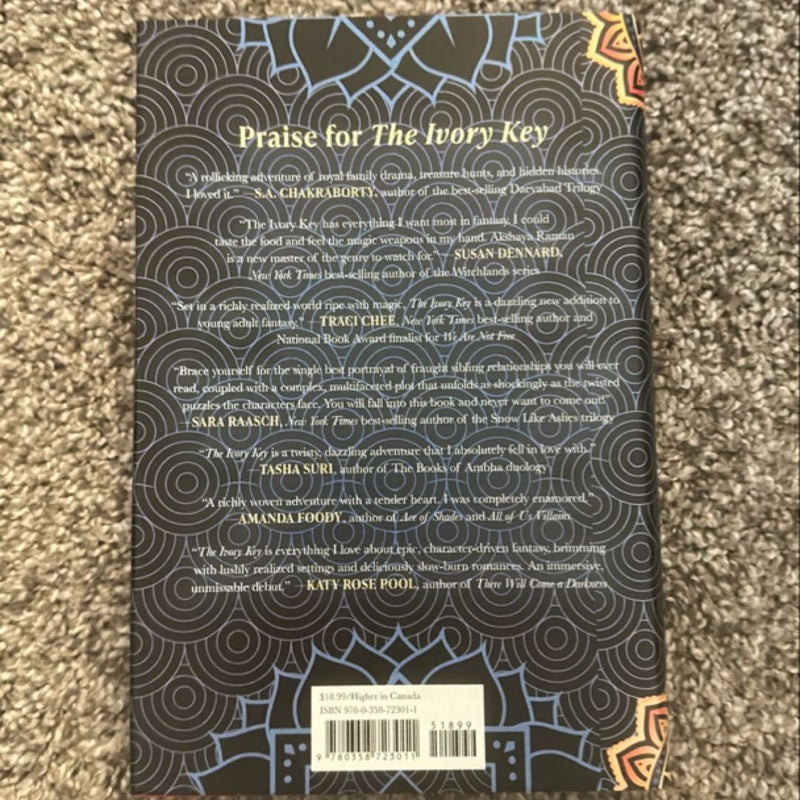 The Ivory Key Owlcrate Signed First Edition