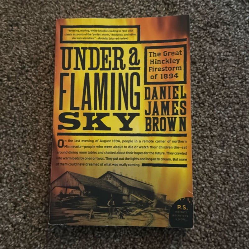Under a Flaming Sky