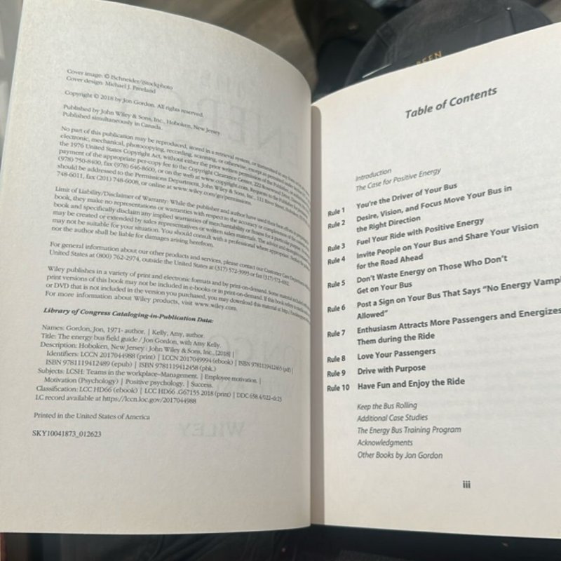 The Energy Bus Field Guide