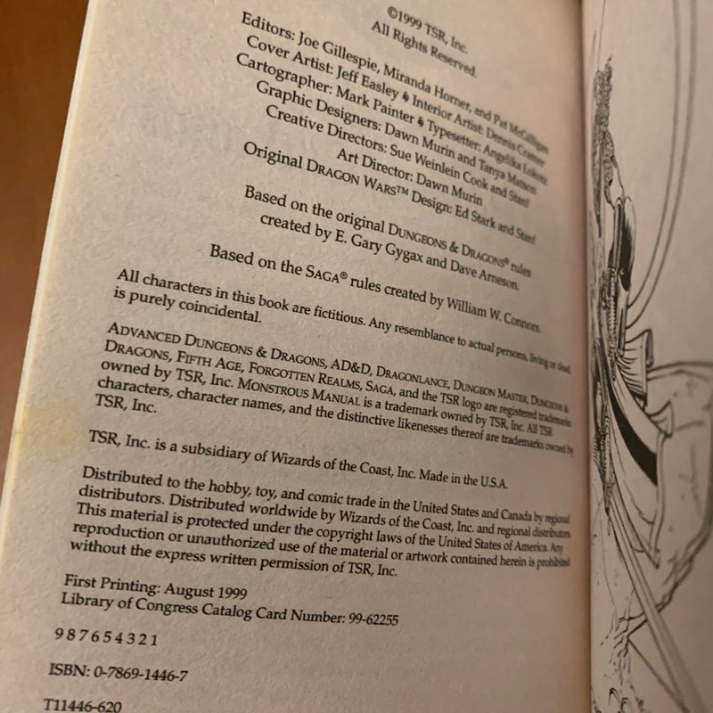 DragonLance: The Odyssey of Gilthanas & Bertrem’s Guide to the Age of Mortals, All First Edition First Printing