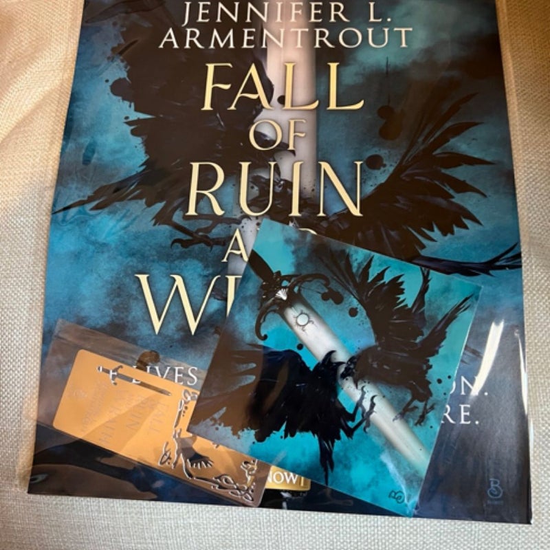 Fall of Ruin and Wrath - Signed with preorder pack