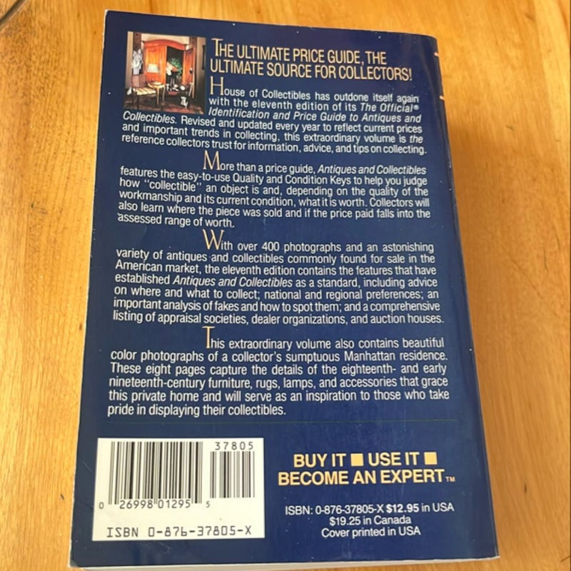 1991 ID and Price Guide to Antiques and Collectibles 