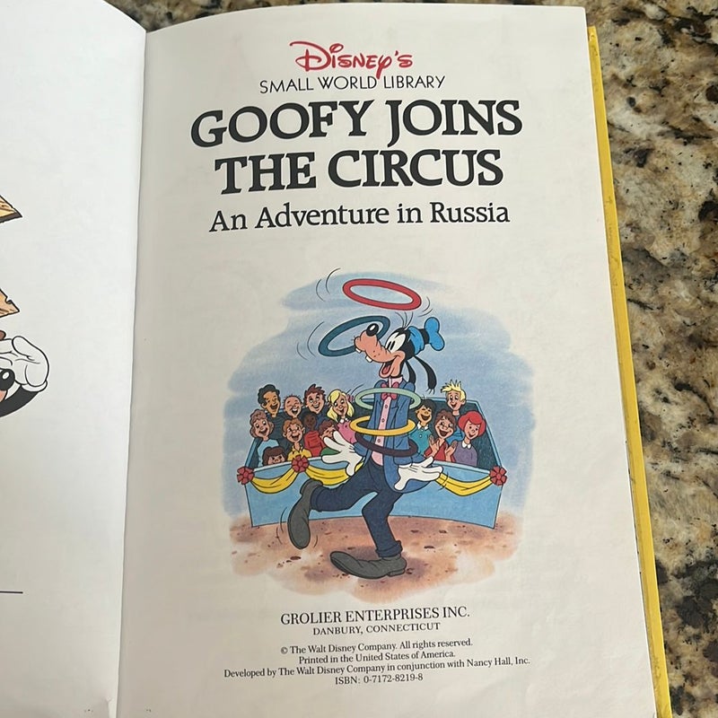 Goofy Joins The circus 