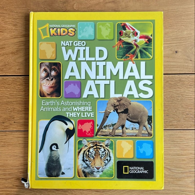 Nat Geo Wild Animal Atlas