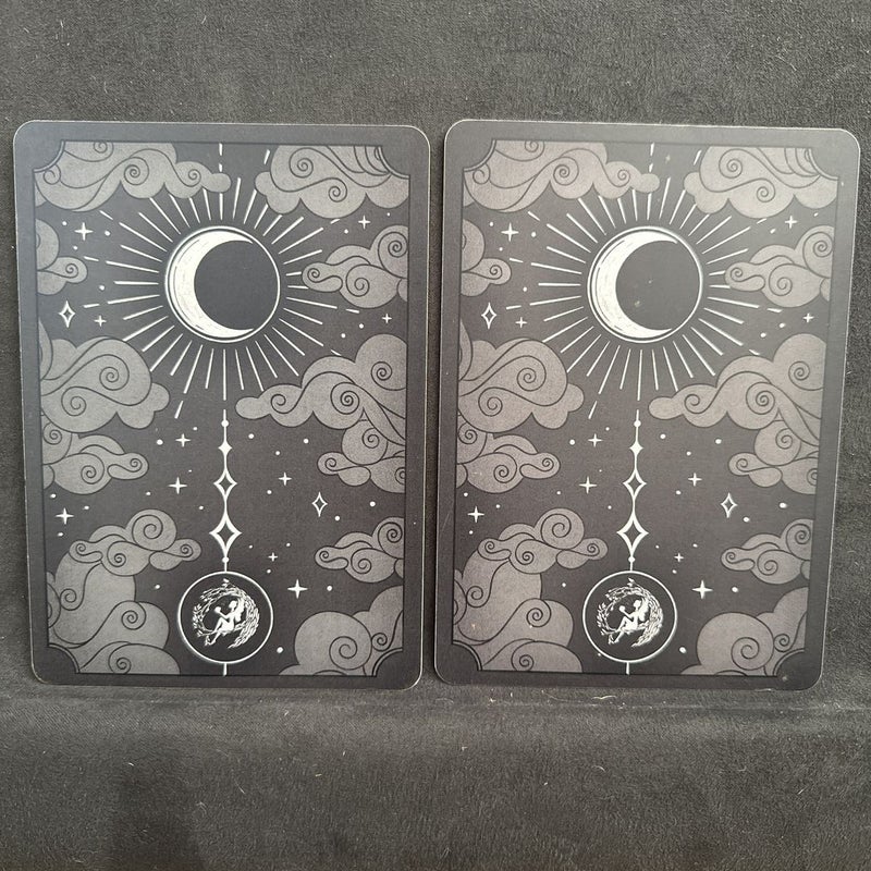 Fairyloot Tarot November 2022 Card Set Stardust Thief Tower & Star