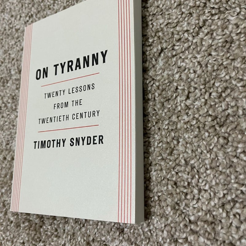 On Tyranny