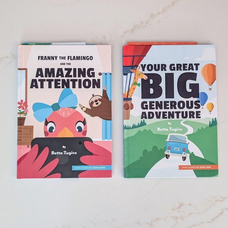 Generous Kids Book Club Bundle of 7