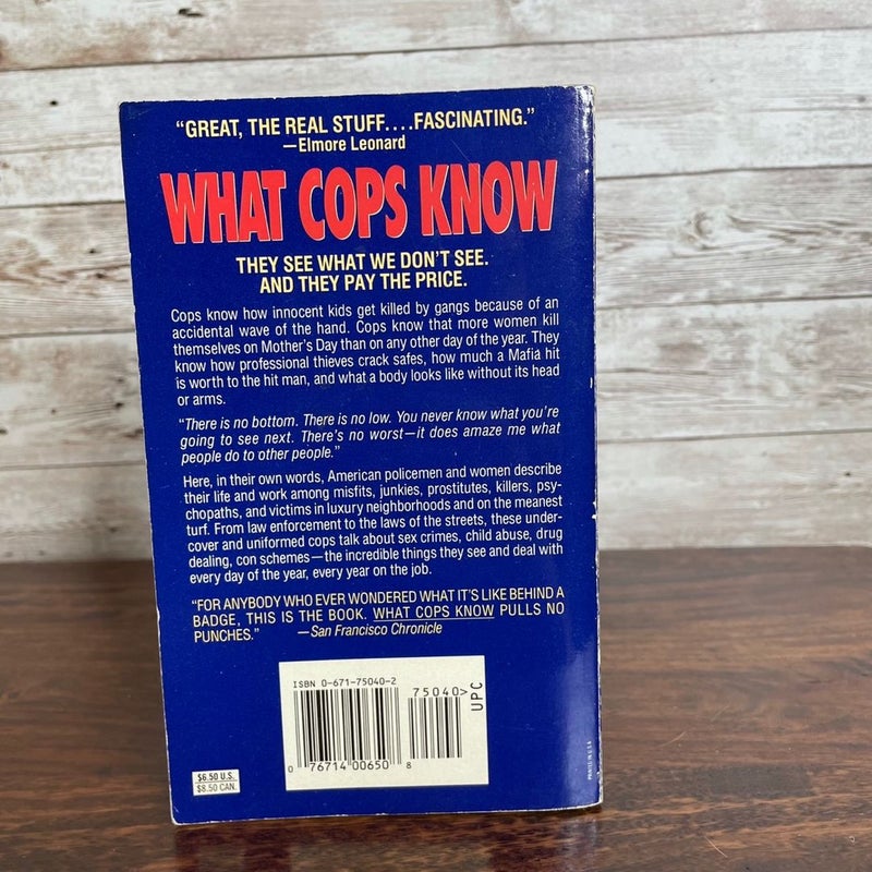 What Cops Know