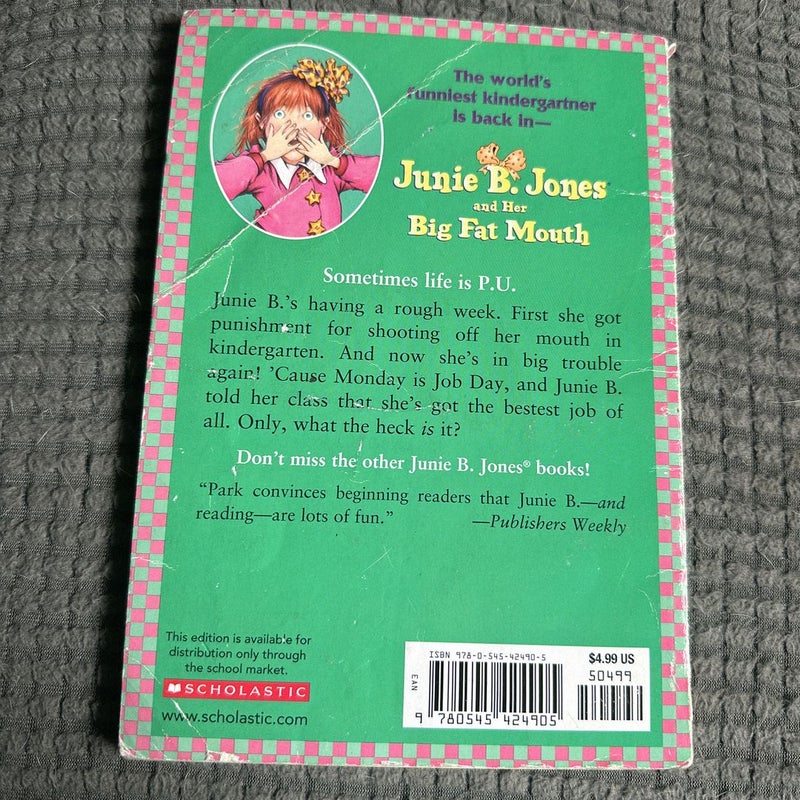 Junie B Jones And Her Big Fat Mouth