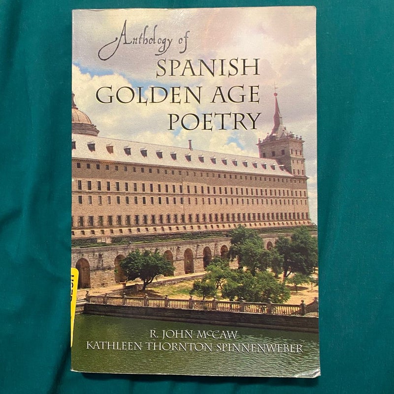 Anthology of Spanish Golden Age Poetry