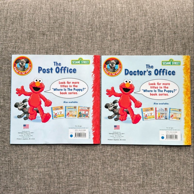 2 Sesame Street Books
