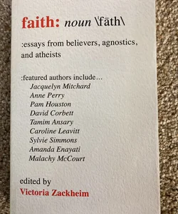 Faith: noun