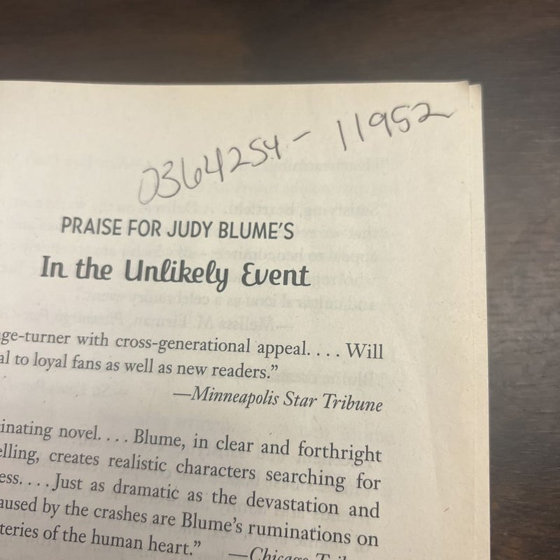 In the Unlikely Event