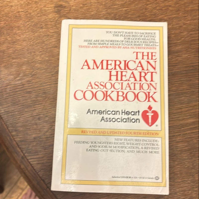 The American heart association cookbook 