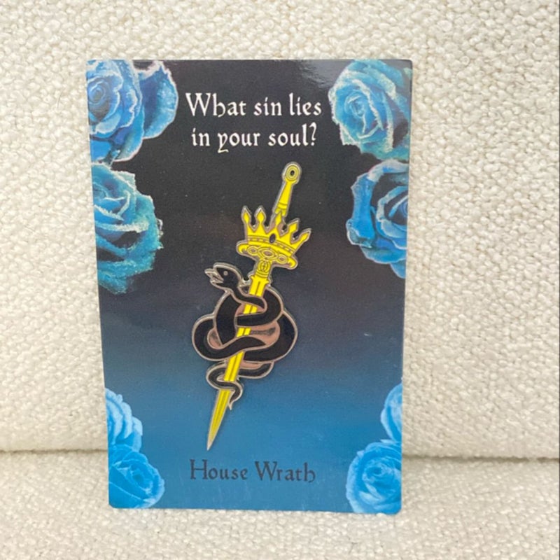 Kingdom of the Wicked- House Wrath Pin