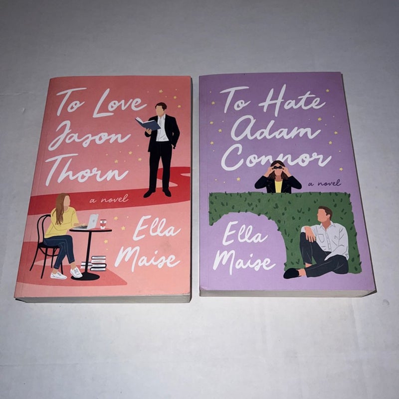 Lot of 2 - To Love and To Hate by Ella Maise 