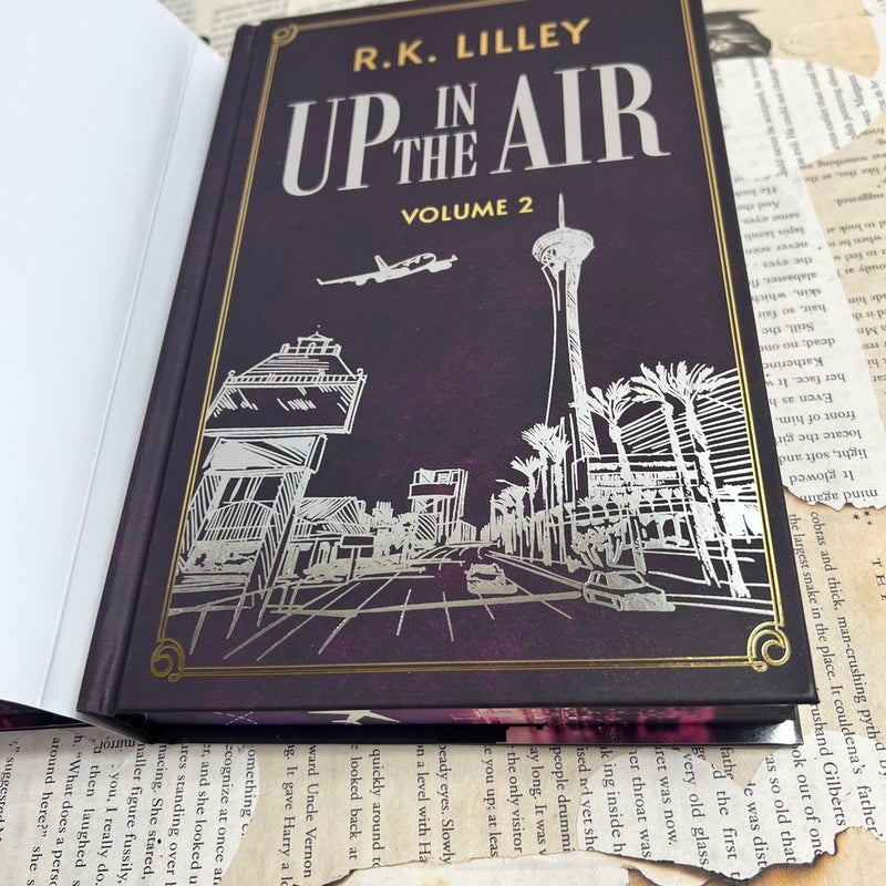 SIGNED RK lilley Up In The Air Omnibus 1&2 Belle