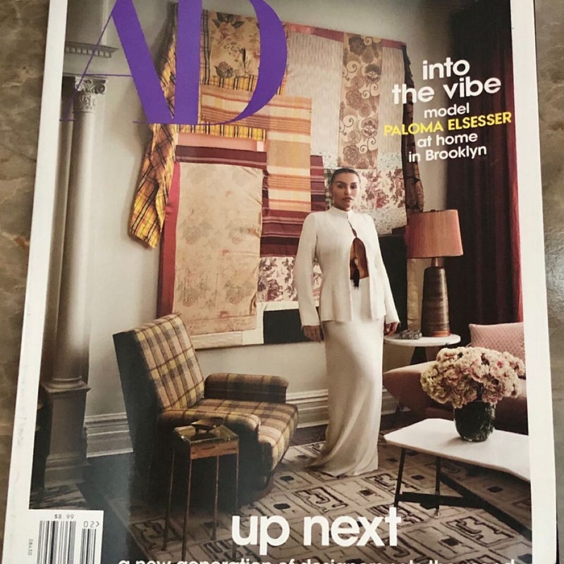 Architectural Digest AD February 2025 edition: INTO THE VIBE