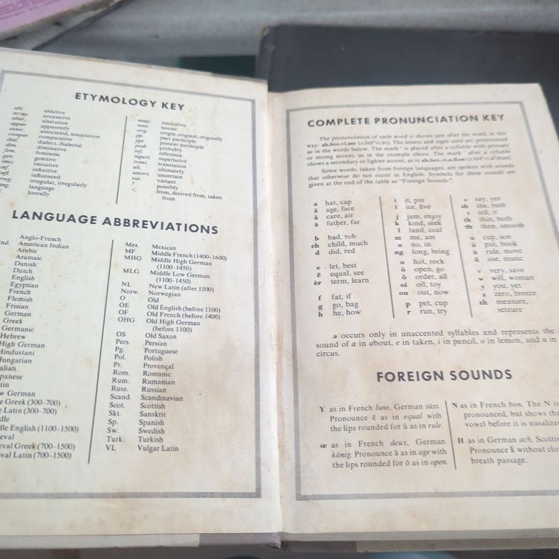 Comprehensive desk dictionary 