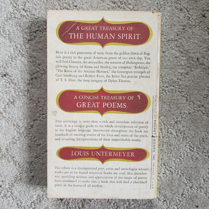 A Concise Treasury of Great Poems (11th Pocket Cardinal Printing, 1965)