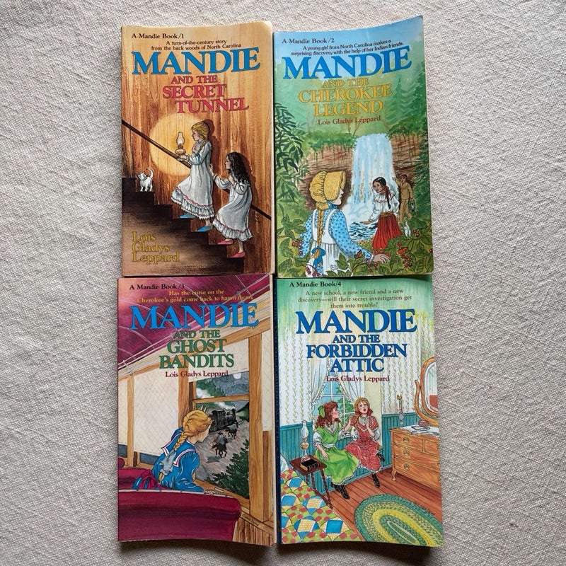 Mandie and the Secret Tunnel, Cherokee Legend, Ghost Bandits, & Forbidden Attic 