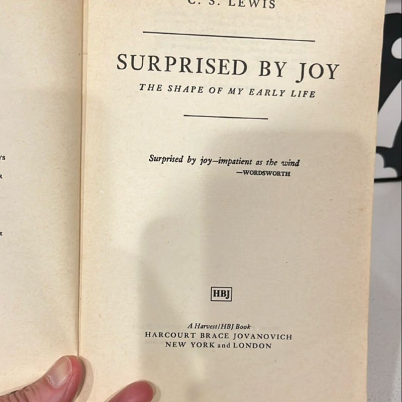 Surprised by Joy 1955