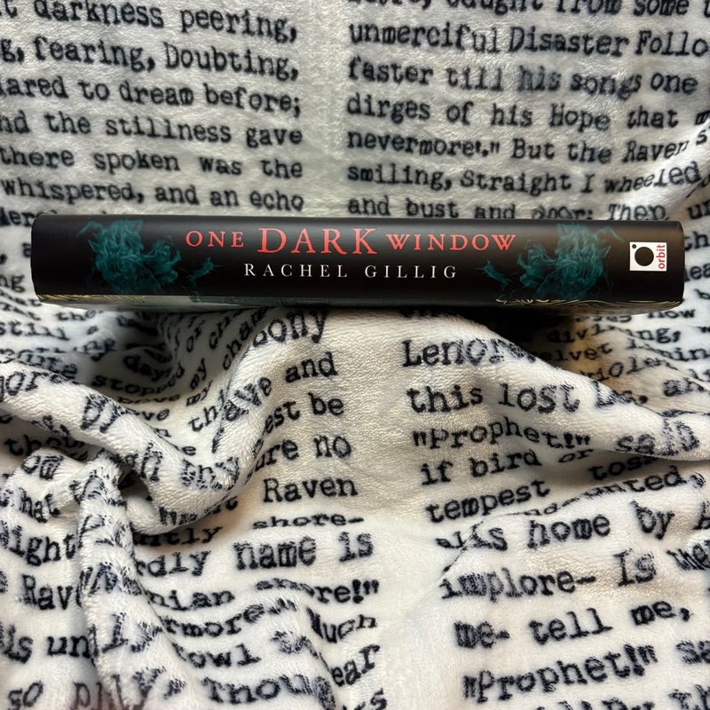 One Dark Window: Fairyloot Edition (slight end paper damage, see all photos)