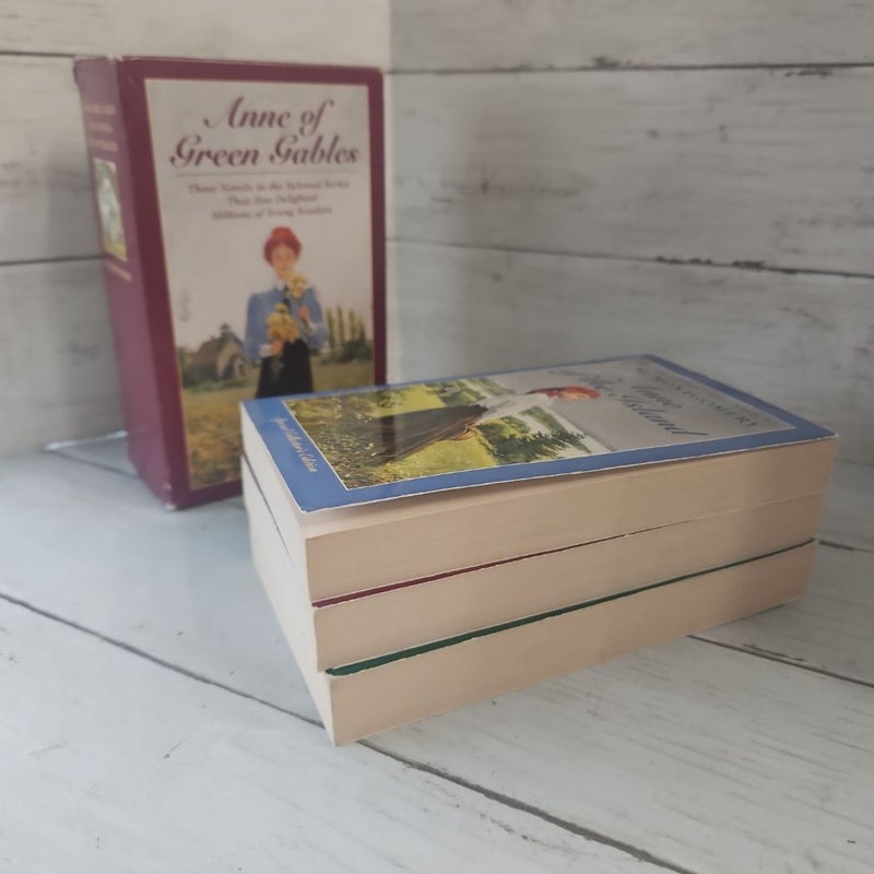 Anne of Green Gables, 3-Book Box Set, Volume I