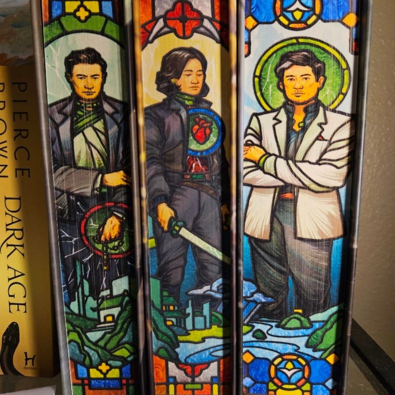 The Green Bone Saga: Jade City, Jade War, and Jade Legacy (The Broken Binding Exclusive Edition: Tier 2)