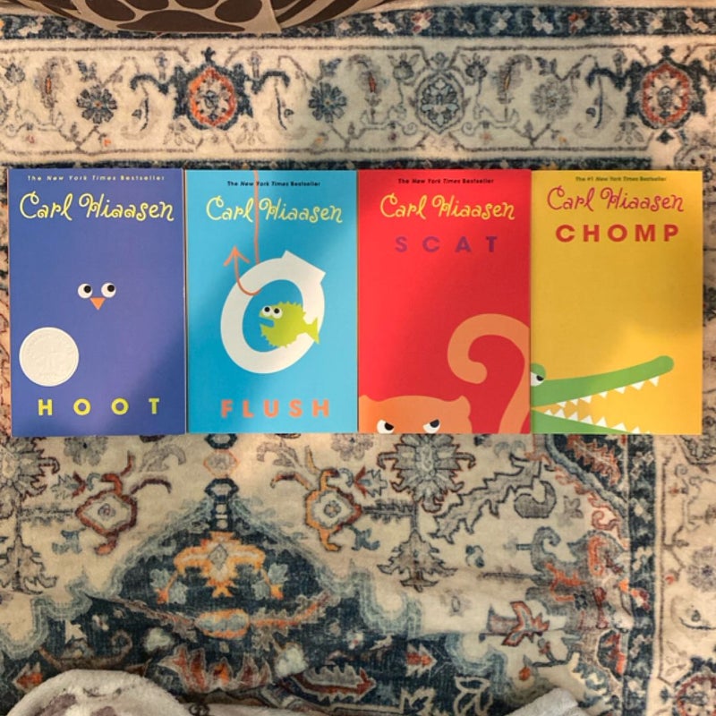 Hiaasen 4-Book Trade Paperback Box Set