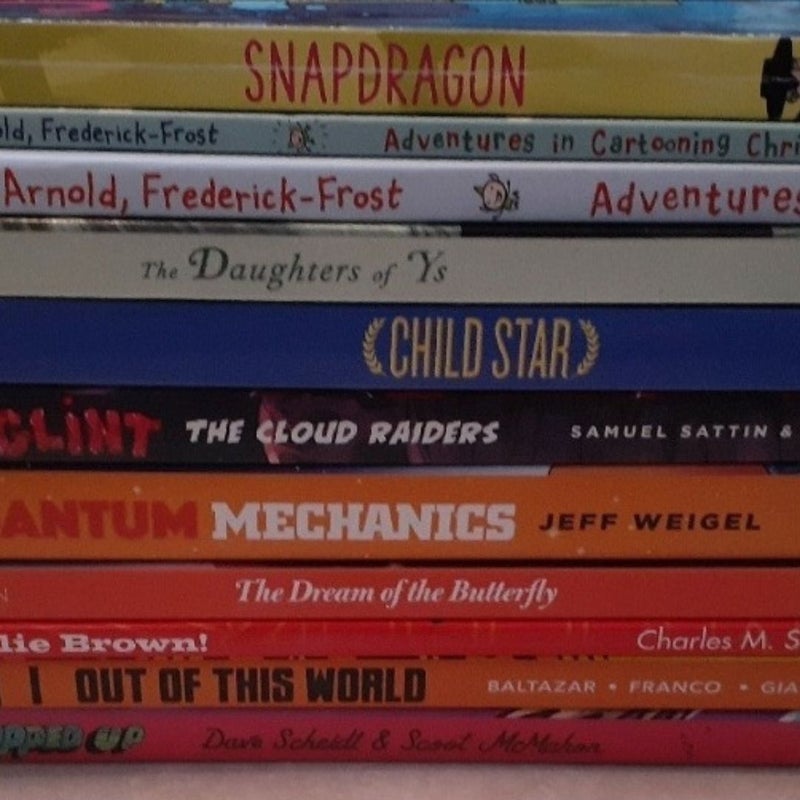 Graphic novel book lot of (11)