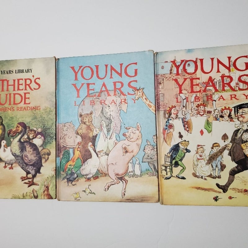 Young Years Library Children Reading volumes 3 4 5 