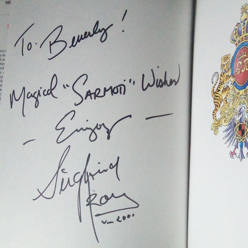 First Edition - Siegfried and Roy - SIGNED to Beverly