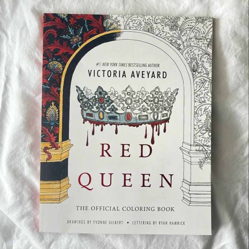 Red Queen: the Official Coloring Book